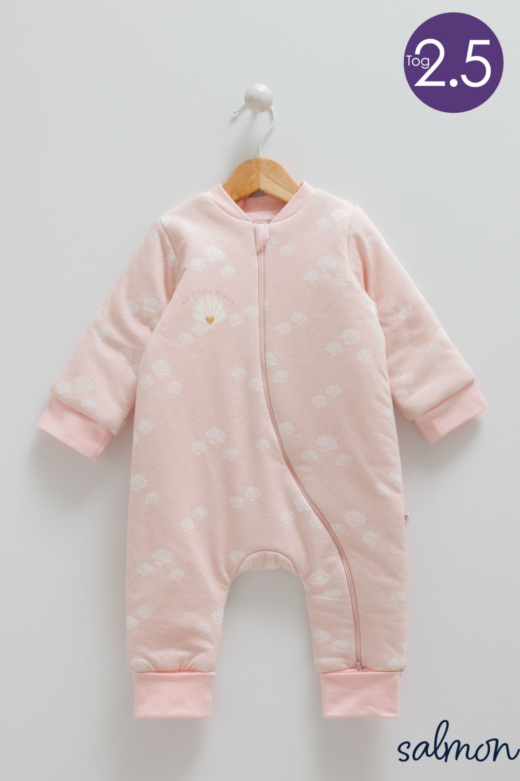 Caramell Sweet Dream Sleep Suit Bag - Shells 2.5 Tog