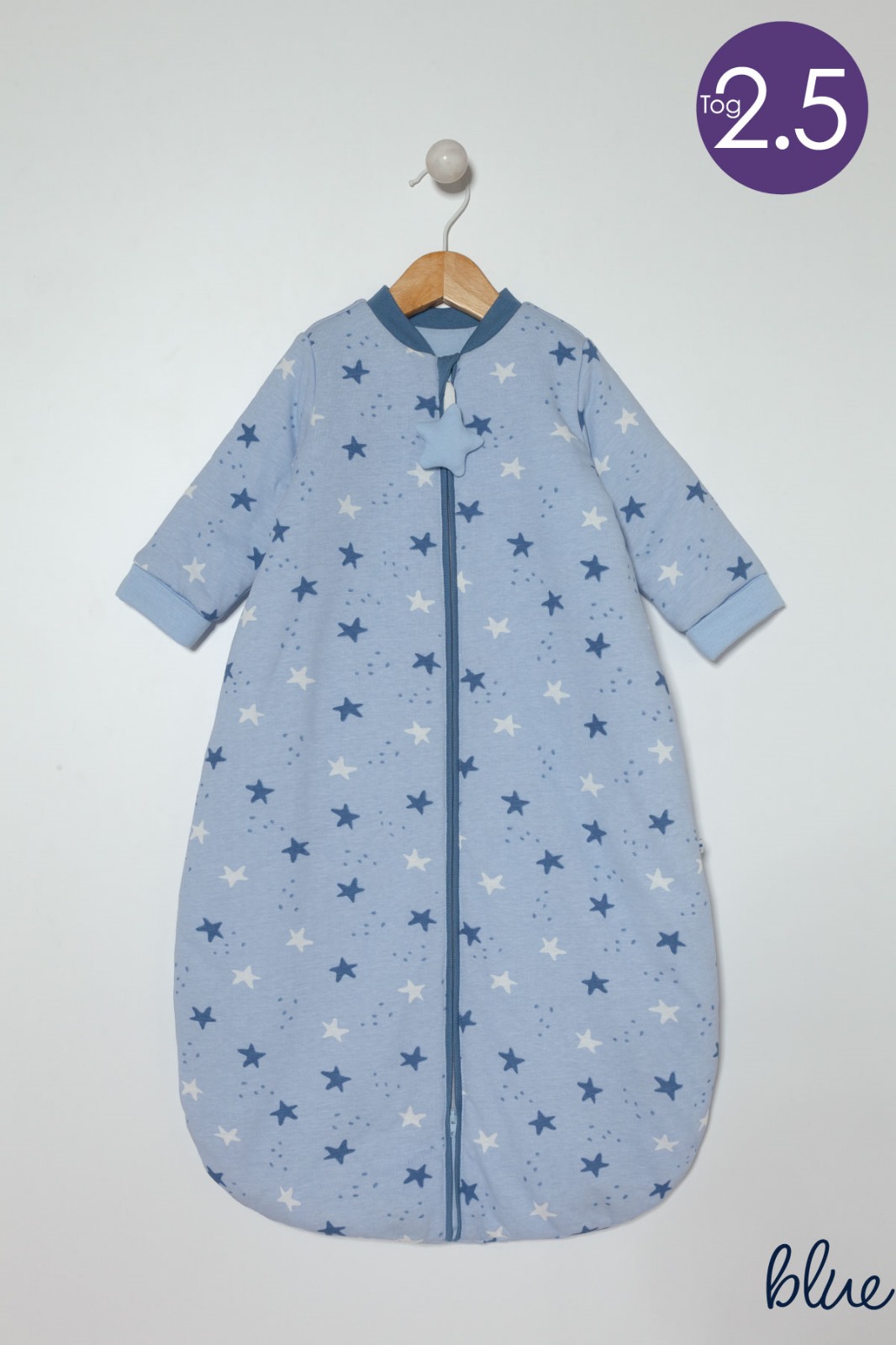 Caramell Sweet Dream Sleeping Bag for Boys - Stars 2.5 Tog