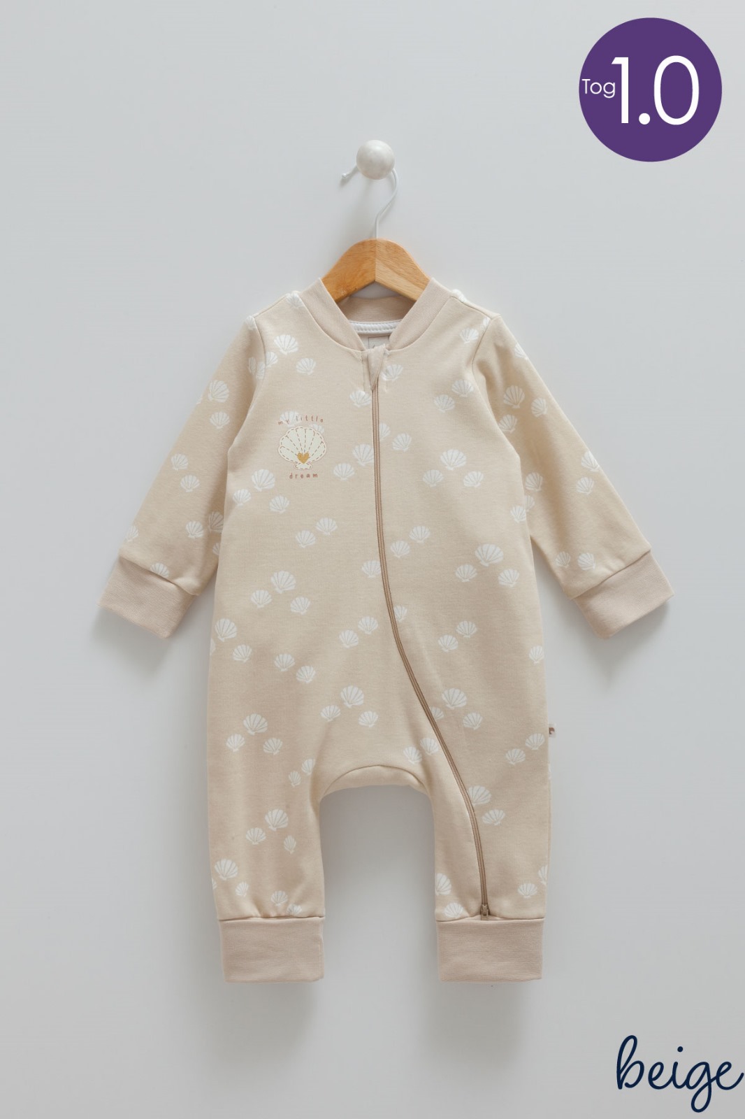 Caramell Sweet Dream Sleep Suit Bag - Shells 1.0 Tog