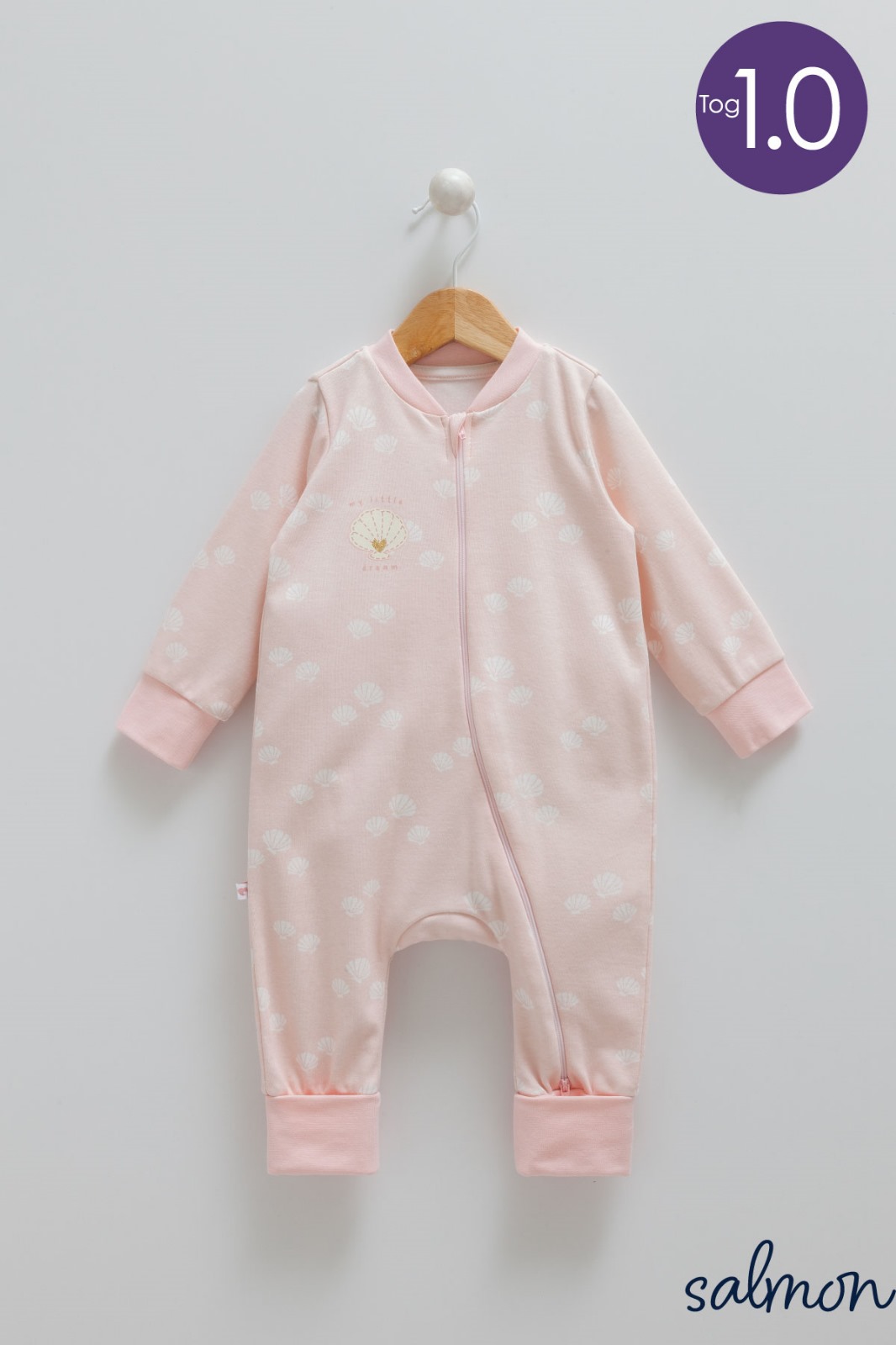 Caramell Sweet Dream Sleep Suit Bag - Shells 1.0 Tog