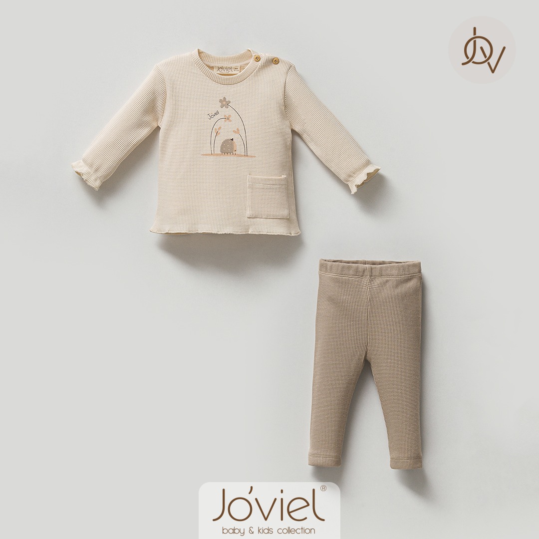 JOVIEL Baby & Kids Collection - Baby Trousers and Long Sleeve T-Shirt Set