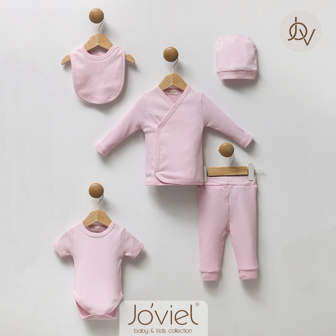 JOVIEL Baby & Kids Collection - 5-Pack of Newborn Baby Clothes Set