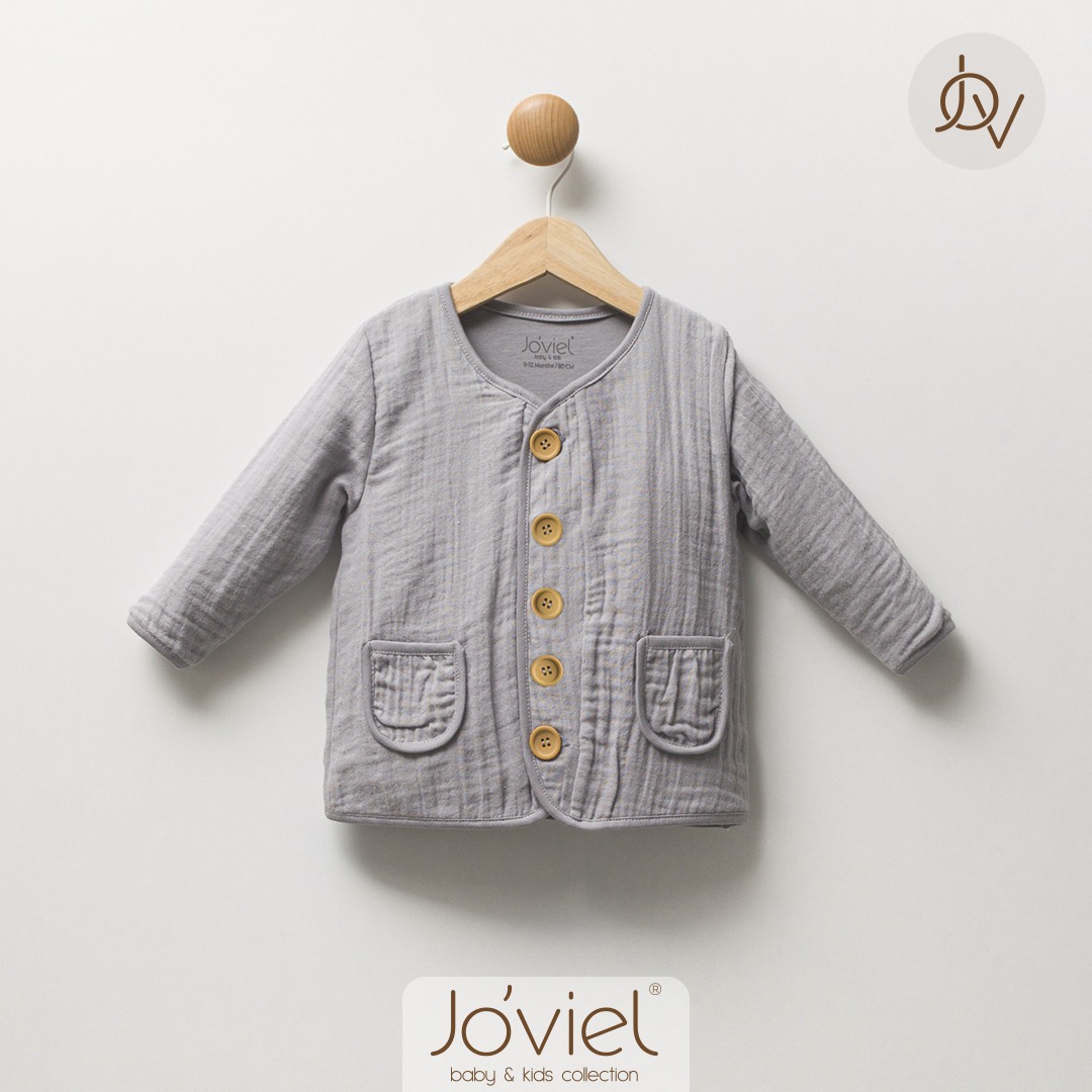 JOVIEL Baby & Kids Collection - Baby Muslin Cardigan