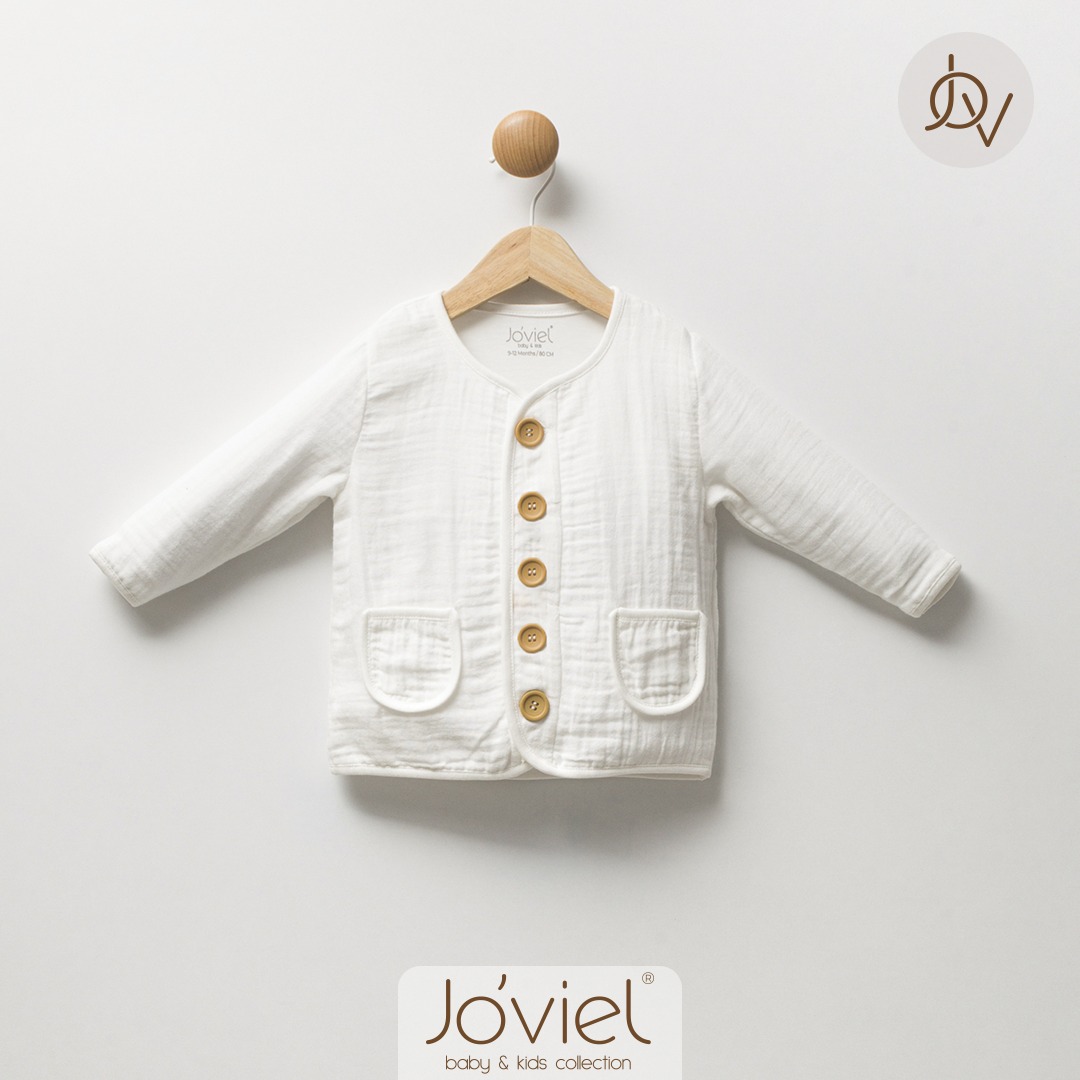 JOVIEL Baby & Kids Collection - Baby Muslin Cardigan