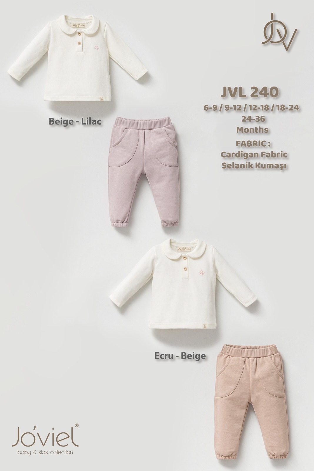 JOVIEL Baby & Kids Collection - Baby Clothes Set