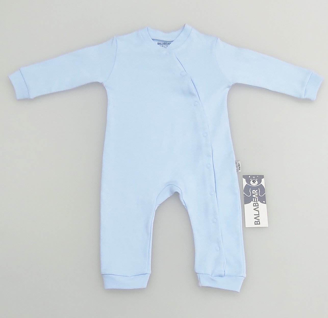 BalaBear Baby Snap-Closure Footless Romper