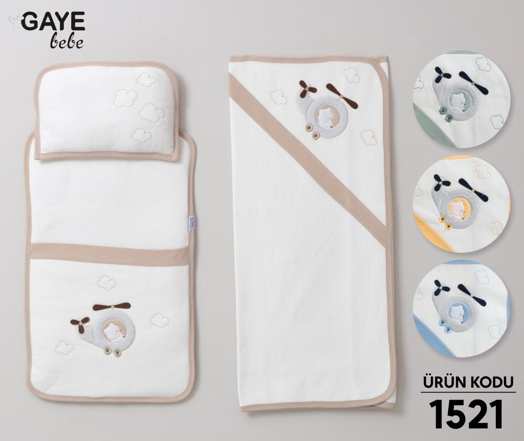 Gaye Bebe Brand 3-Pack of Diaper Change Set