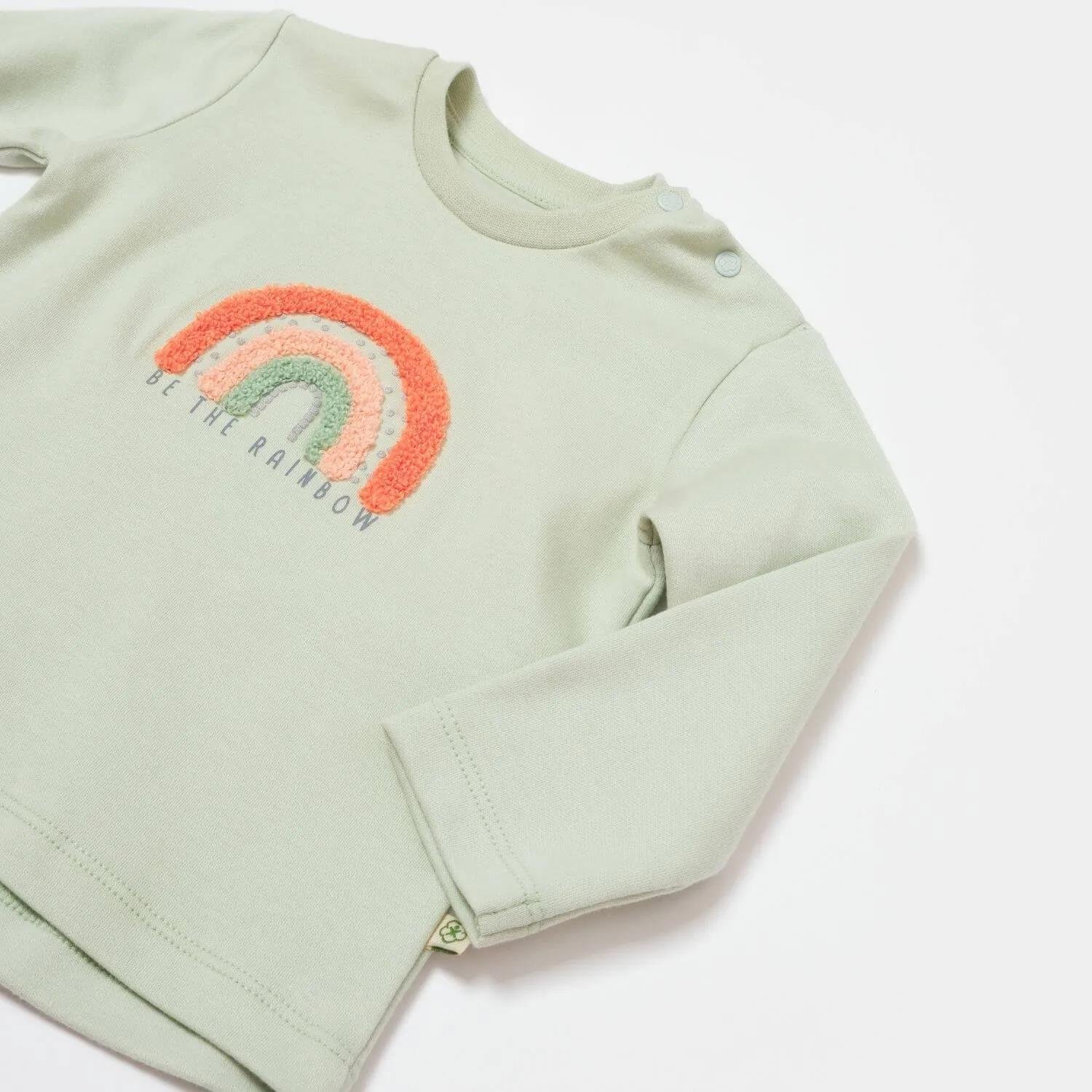 Bibaby-Biorganic Tiny Birds Sweat (Green)