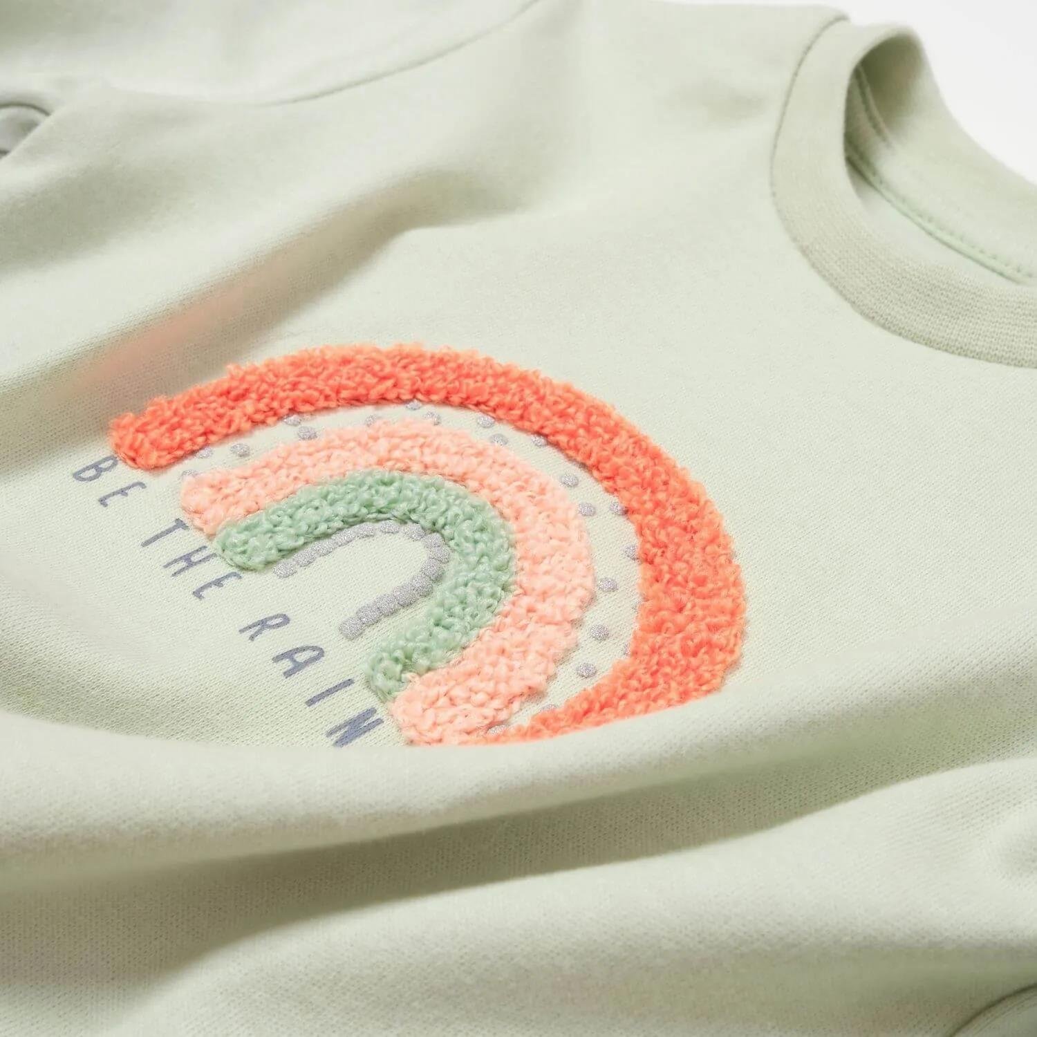 Bibaby-Biorganic Tiny Birds Sweat (Green)