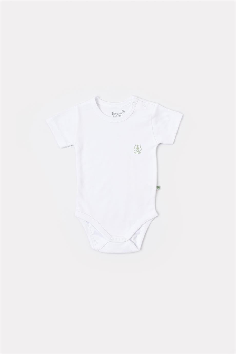 Bibaby-Biorganic Shortsleeve Bodysuit