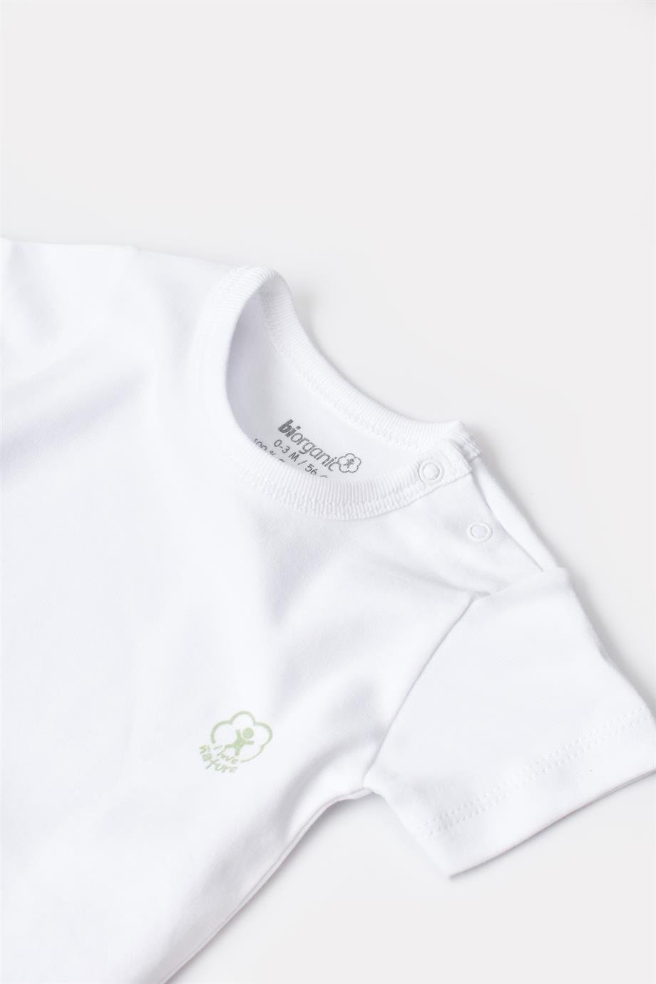 Bibaby-Biorganic Shortsleeve Bodysuit