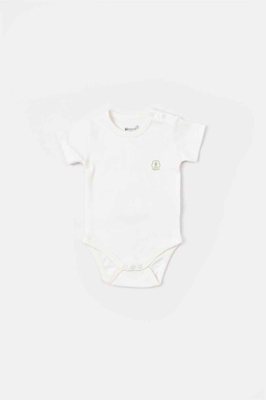 Bibaby-Biorganic Shortsleeve Bodysuit