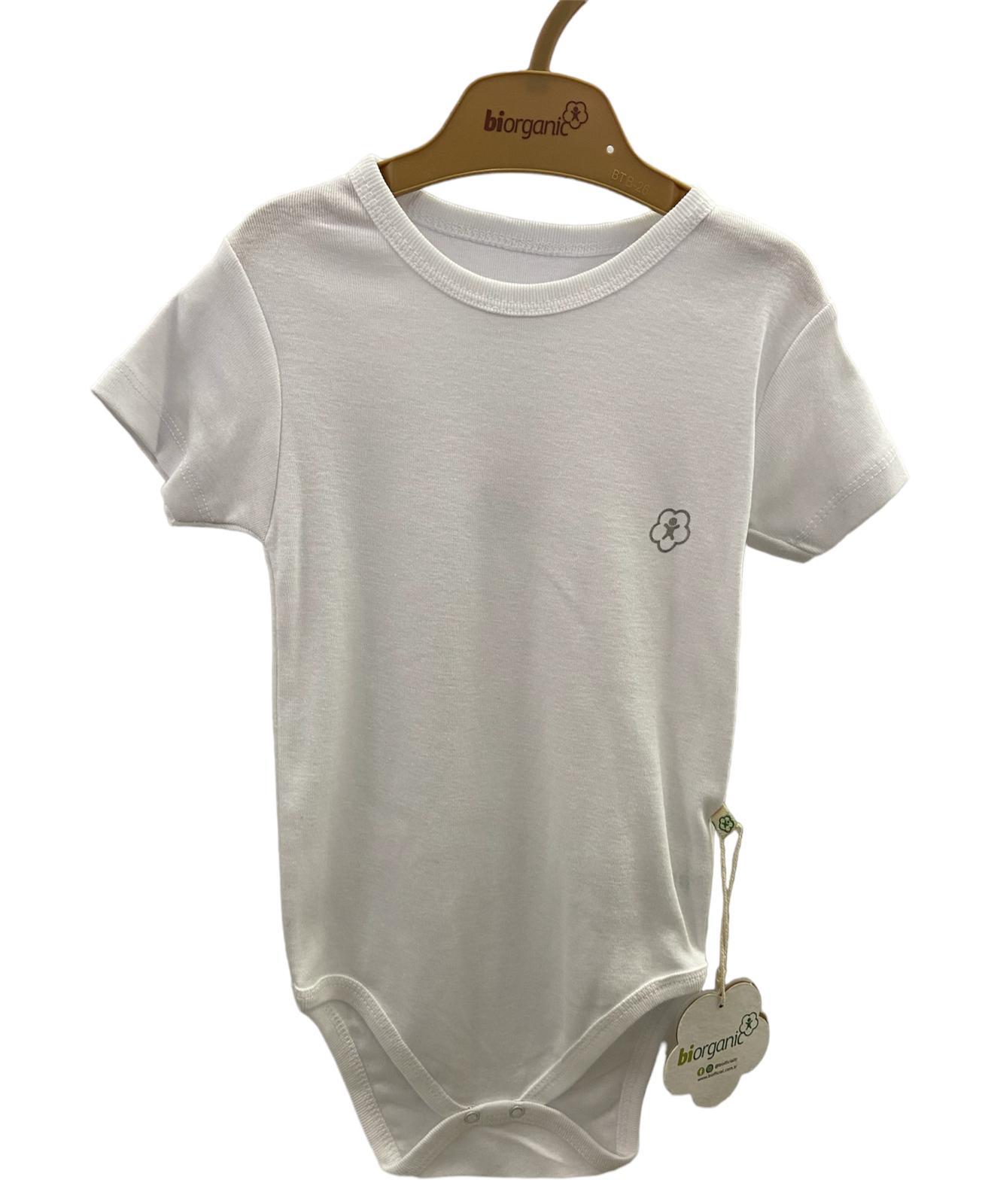 Bibaby-Biorganic Basic Short Sleeve Bodysuit