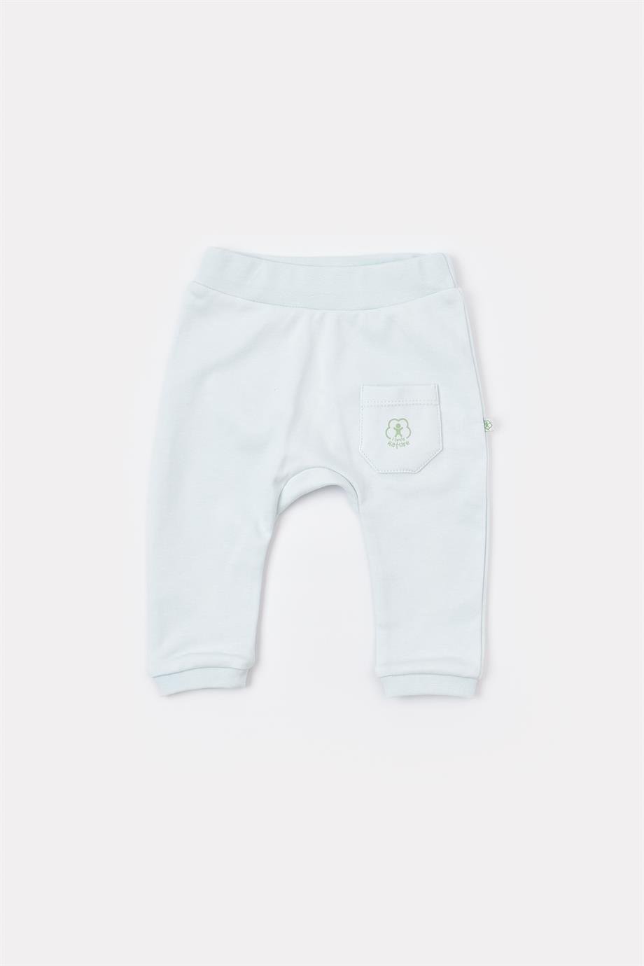 Bibaby-Biorganic Basic Nature Footless Baby Trousers