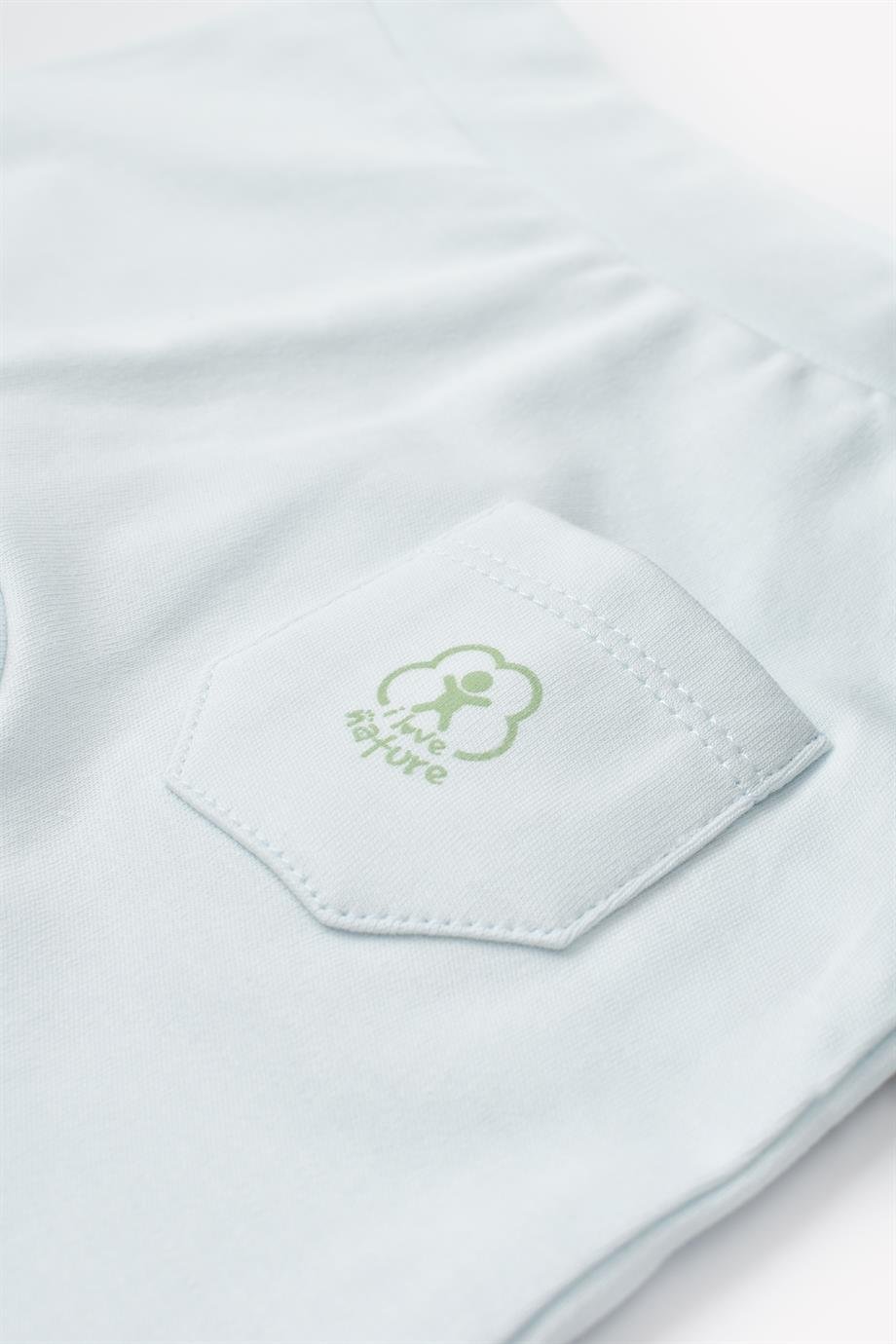 Bibaby-Biorganic Basic Nature Footless Baby Trousers