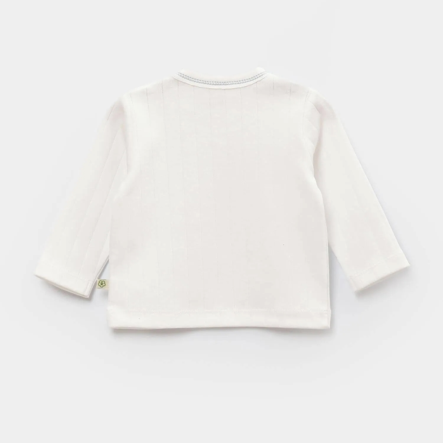 Bibaby-Biorganic Brave Lion Sweatshirt (Ecru-Petrol)