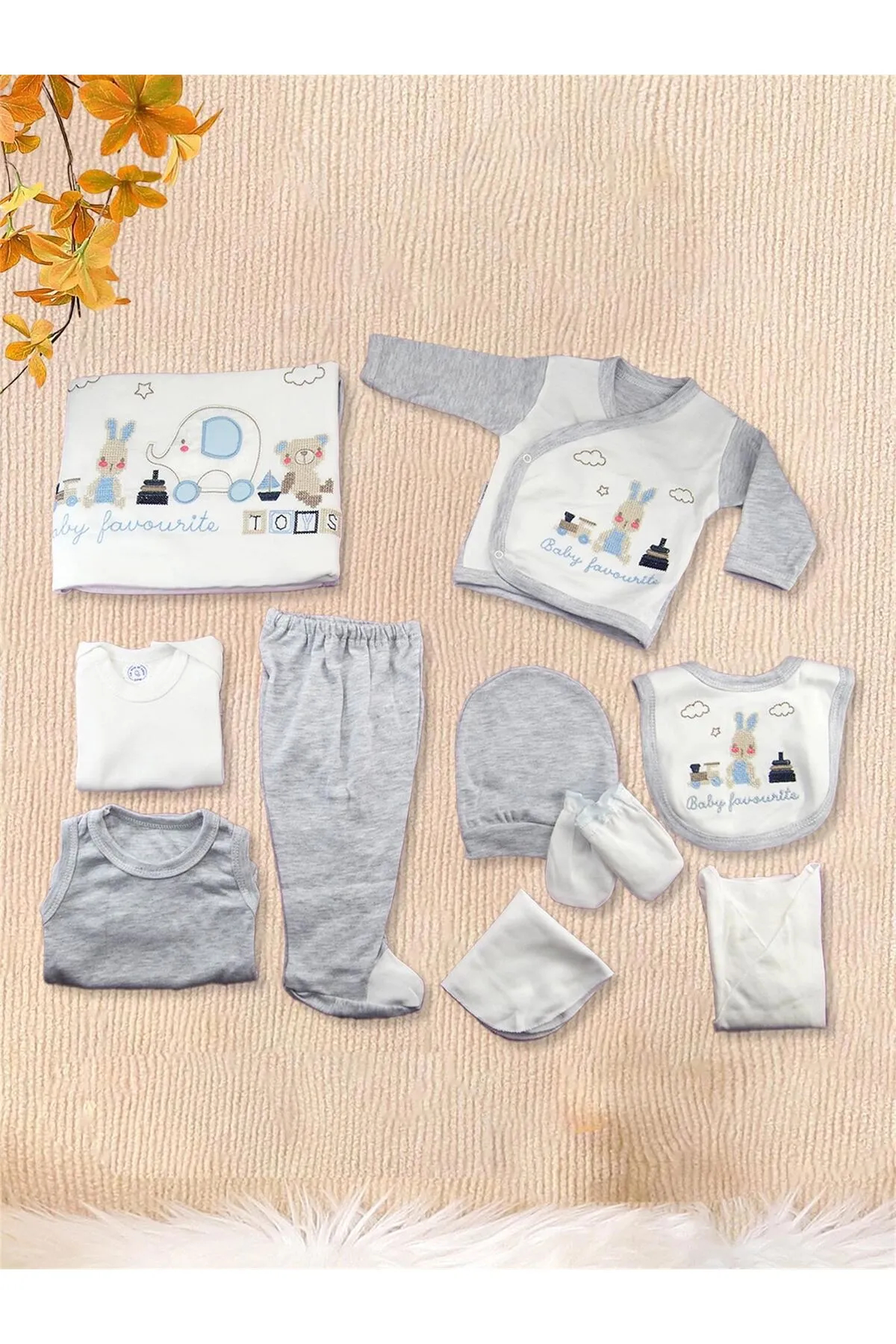 ZIPIR 10-Piece Newborn Hospital Set