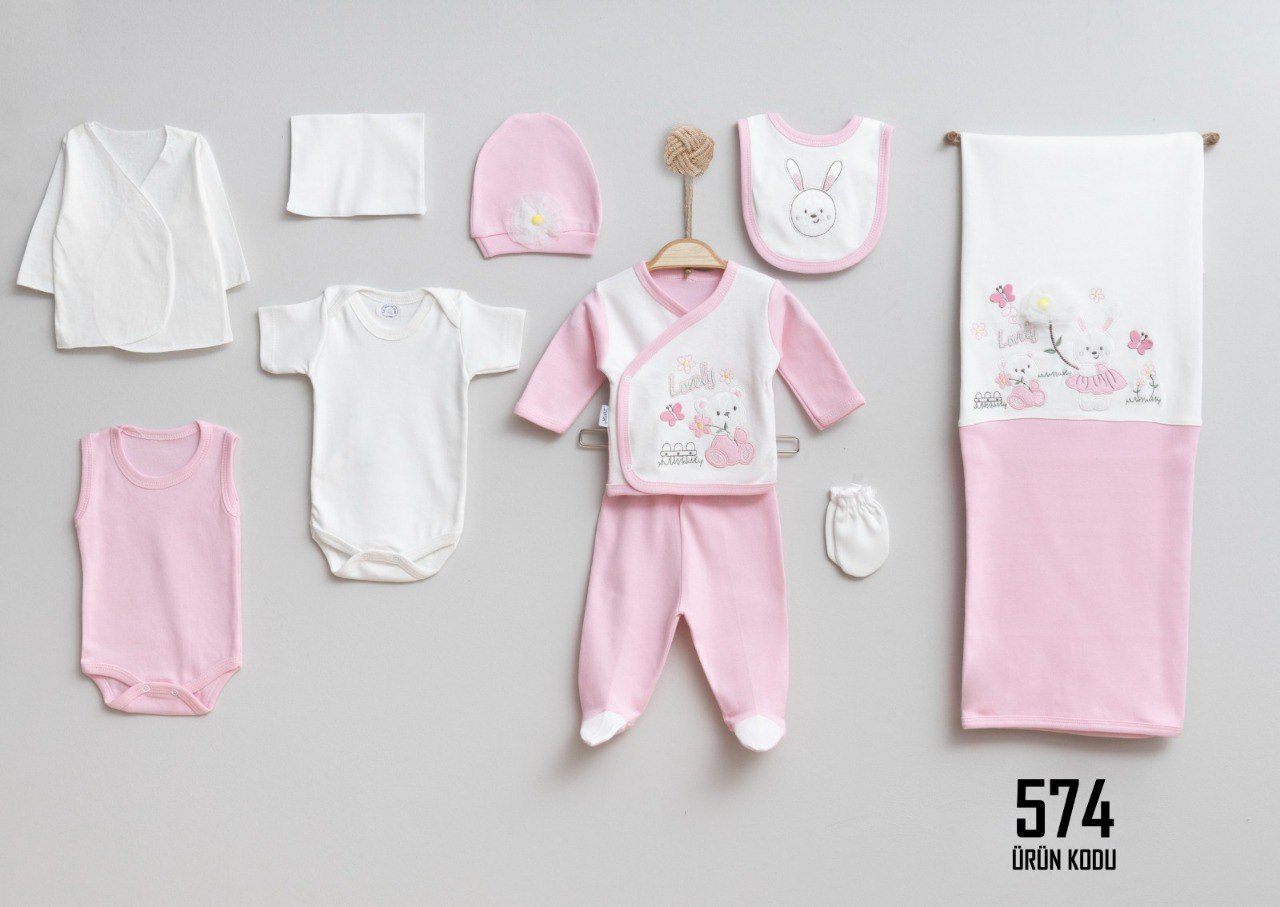 ZIPIR 10-Piece Newborn Hospital Set