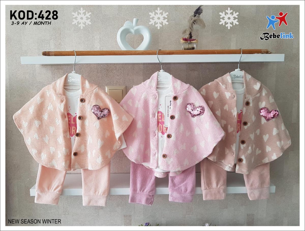 Bebelink Velvet Baby Clothes Set