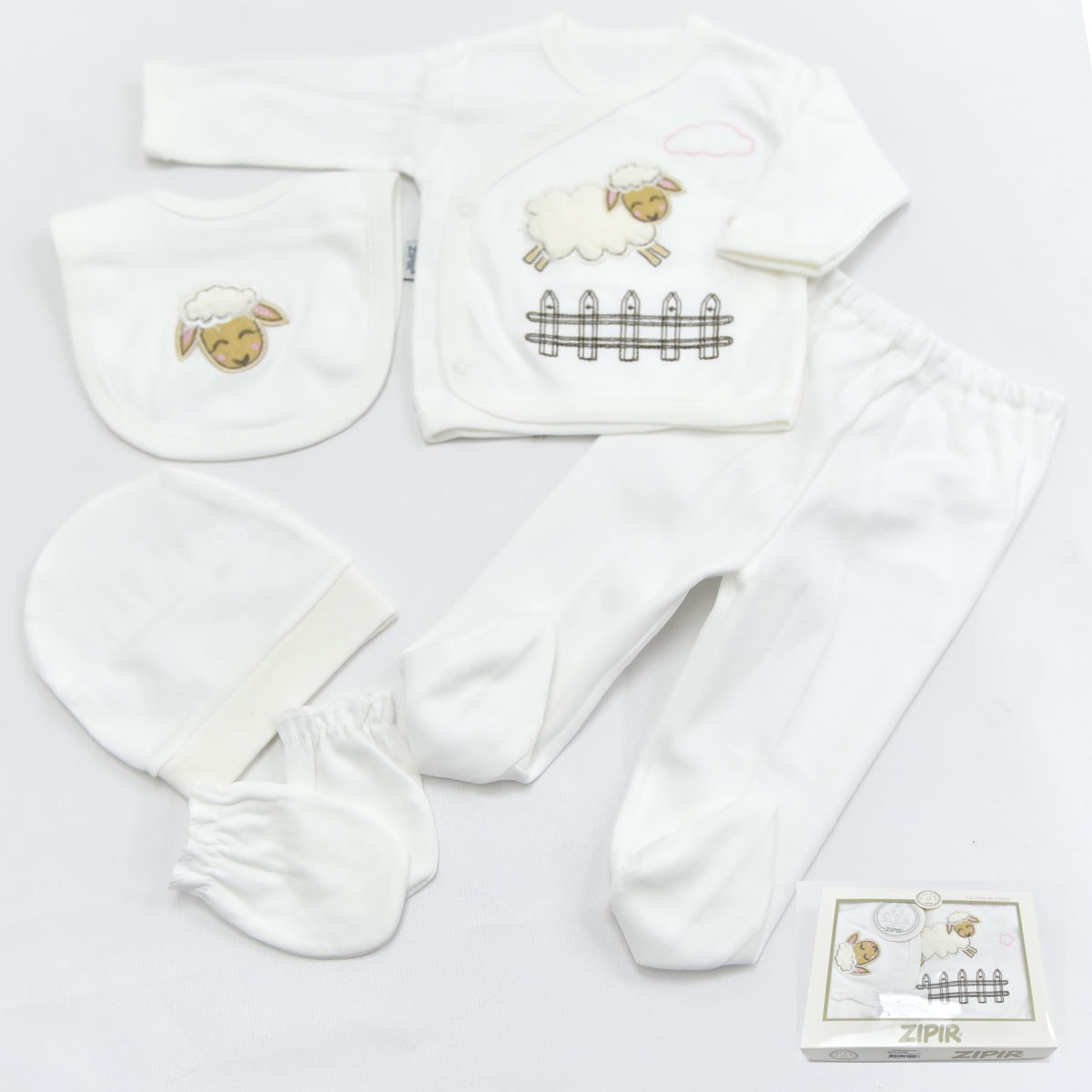  ZIPIR 5-Piece Newborn Hospital Set