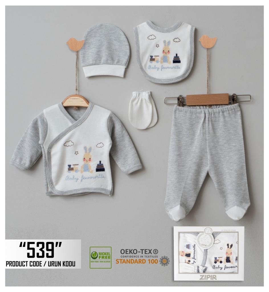  ZIPIR 5-Piece Newborn Hospital Set