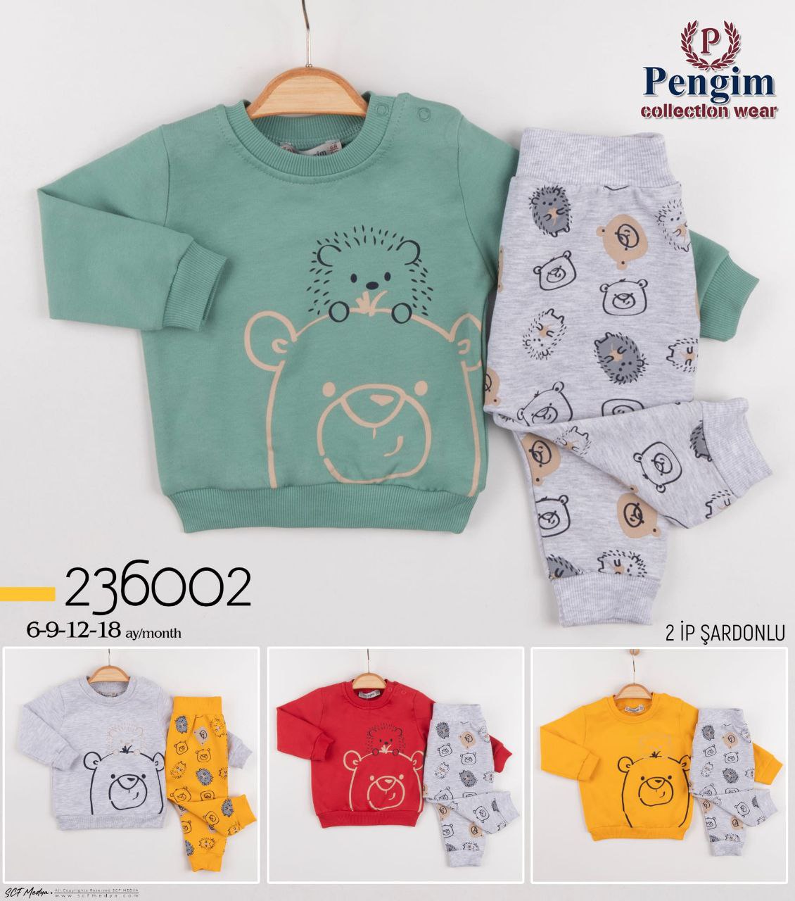 Pengi̇m Baby Tracksuit Set