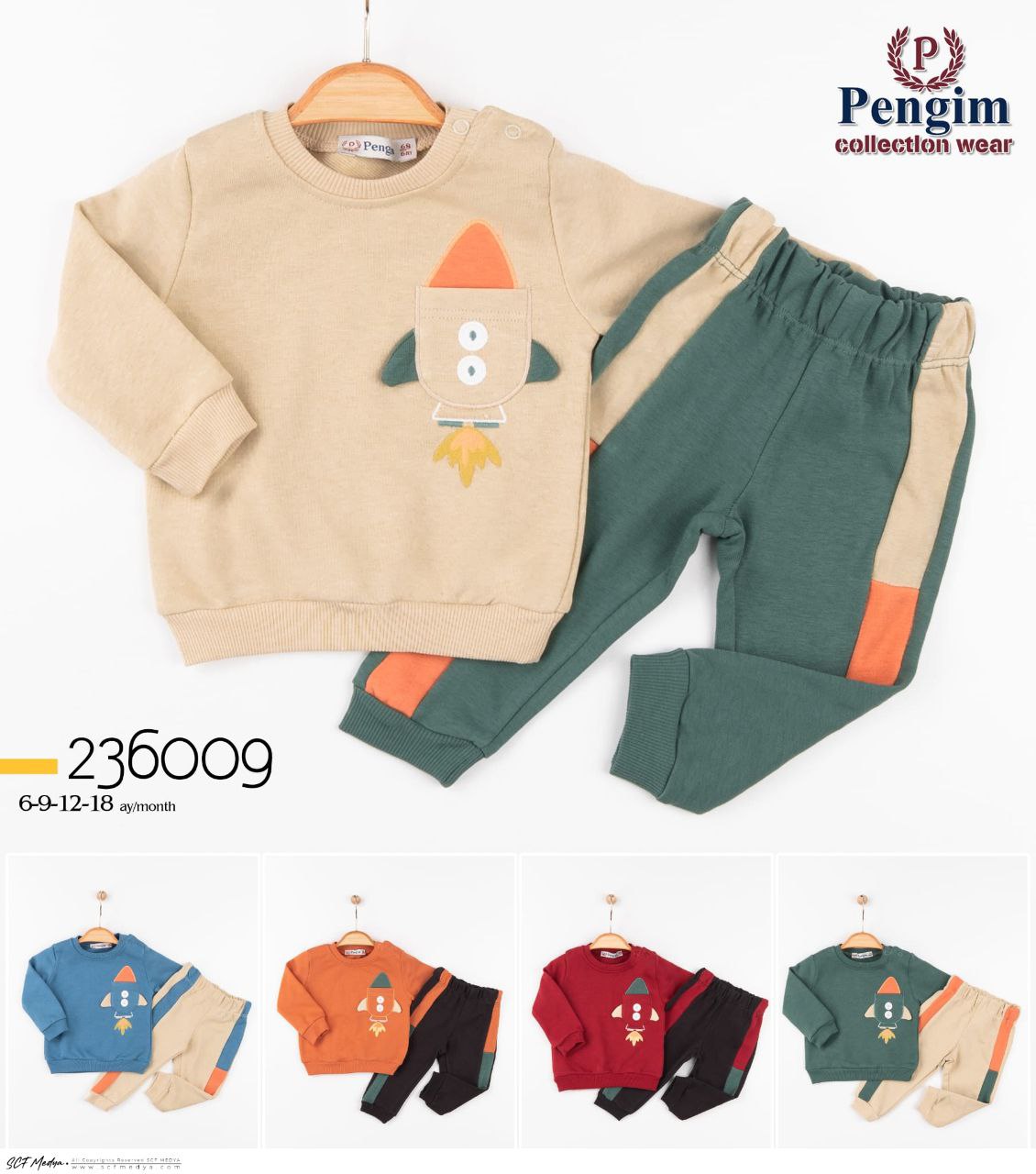 PENGİM Baby Sweat Set